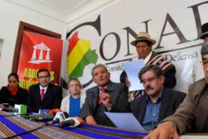 Conade rechaza declaraciones sobre golpe de Estado
