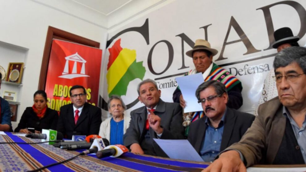 Conade rechaza declaraciones sobre golpe de Estado