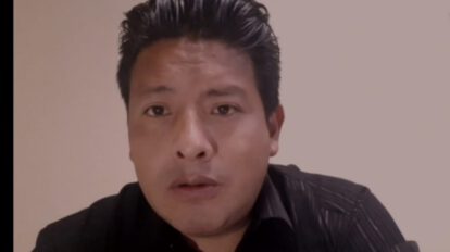 Santos Quispe candidato a la gobernación de La Paz