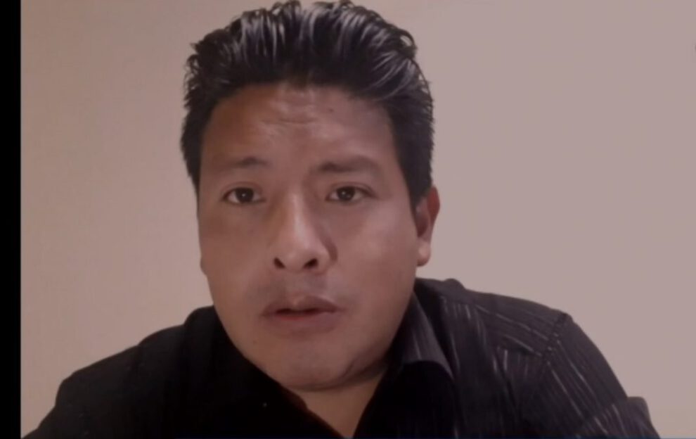 Santos Quispe candidato a la gobernación de La Paz
