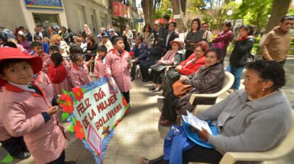 Día de la Mujer boliviana en Oruro