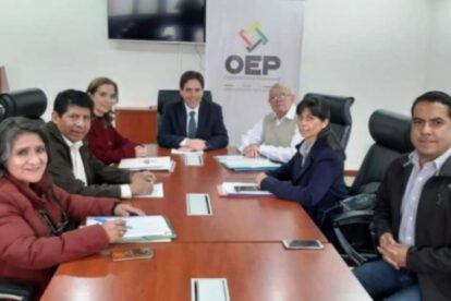 Observadores de la OEA en Bolivia