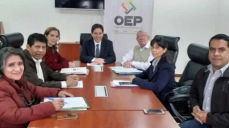 Observadores de la OEA en Bolivia