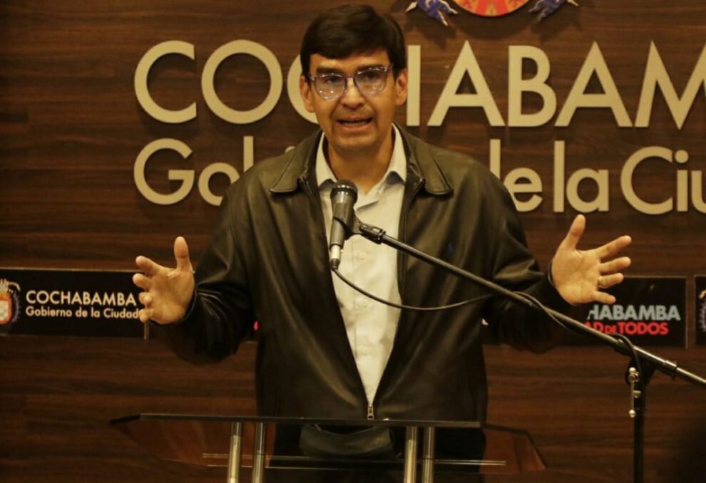 Renuncia de José María Leyes a la Alcaldía de Cochabamba
