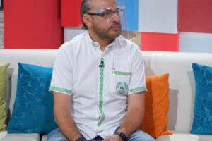 Rómulo Calvo, presidente del comité cívico de Santa Cruz