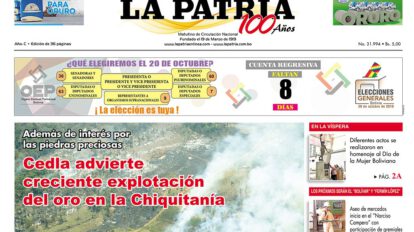 Portadas impresas del sábado 12 de octubre de 2019