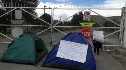 Protestas por masacre blanca en Vinto