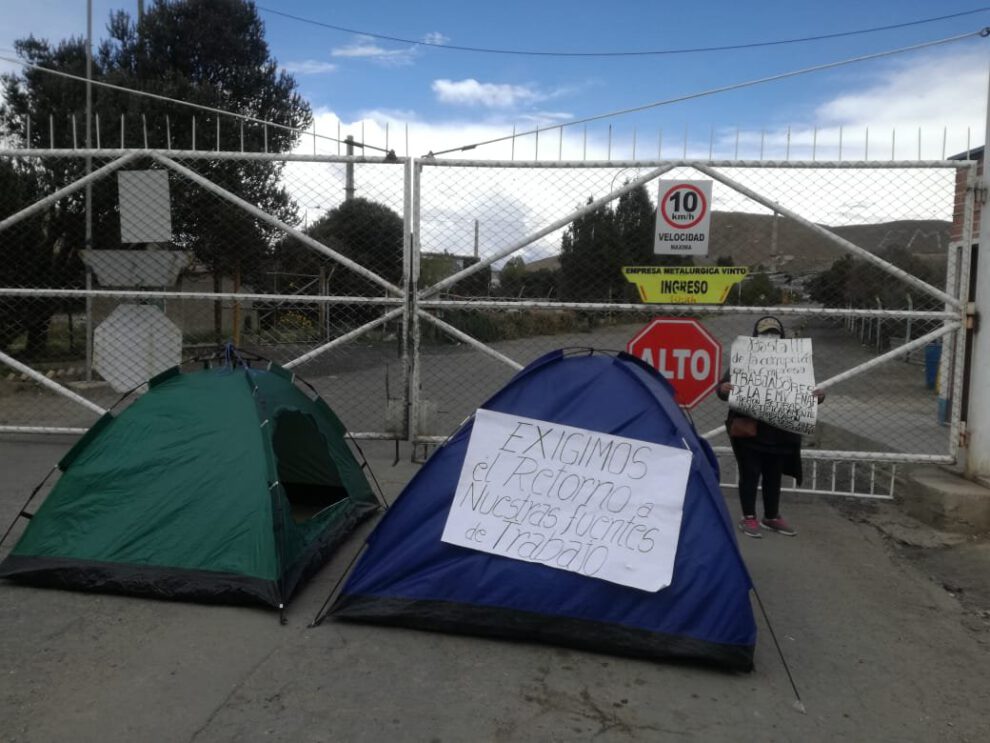 Protestas por masacre blanca en Vinto