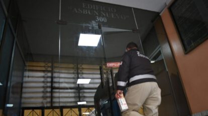 Atraco en edificio Asbún en La Paz