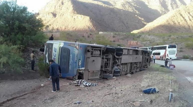 Accidente de bus en Camargo-Tarija