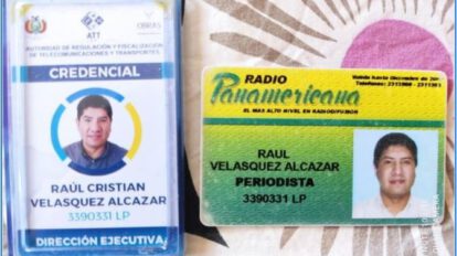Balean a periodista Raúl Velázquez en La Paz