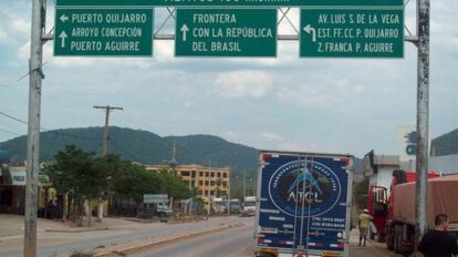 Infectados Covid-19 boda Brasil en Puerto Quijarro