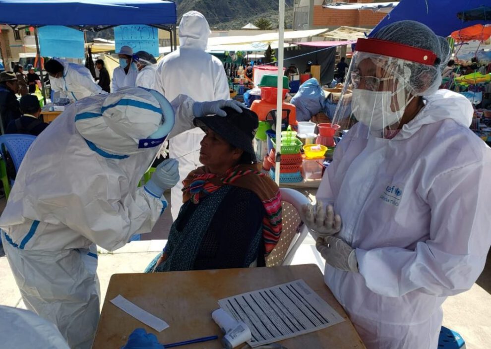 Covid-19 en Bolivia: 591 nuevos contagios reportados