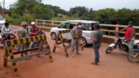 Cierre de fronteras con Brasil para controlar el rebrote del Covid-19