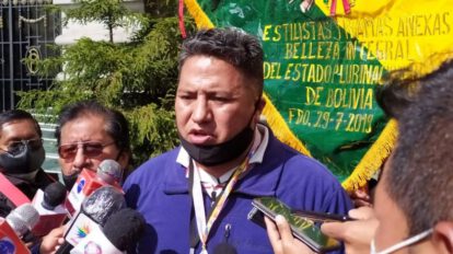 Vacunas para peluqueros en Bolivia