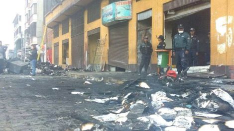 sentencia por el caso de la quema de la Alcaldía de El Alto