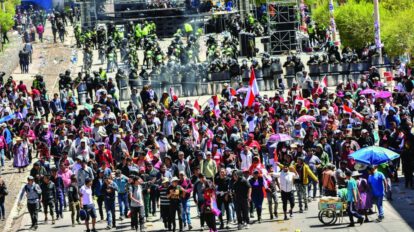 Cierre de campaña del MAS en Potosí