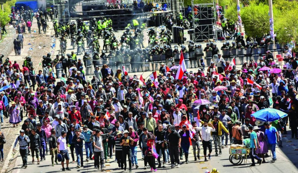 Cierre de campaña del MAS en Potosí