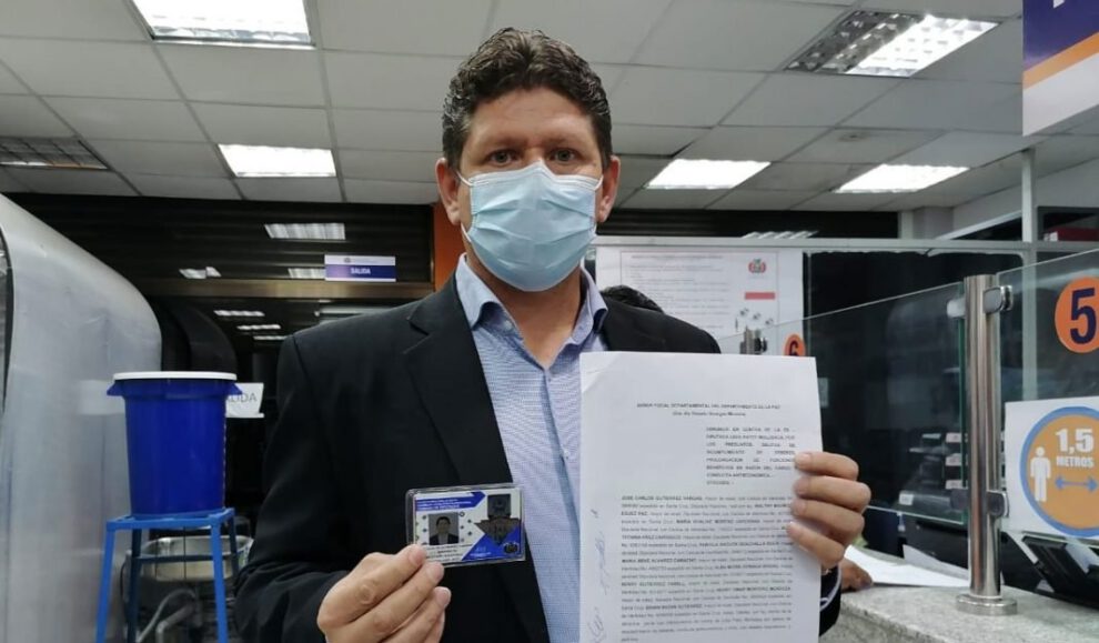 Denuncia contra Lidia Patty presentada por el diputado José Carlos Gutiérrez