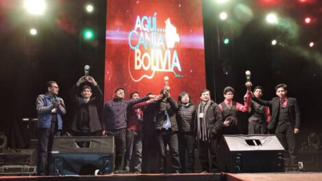 Festival Aquí canta Bolivia con Destino San Javier