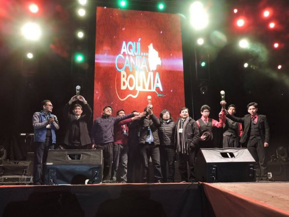 Festival Aquí canta Bolivia con Destino San Javier