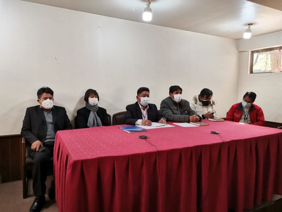 Nuevos directores distritales de Educación en Oruro
