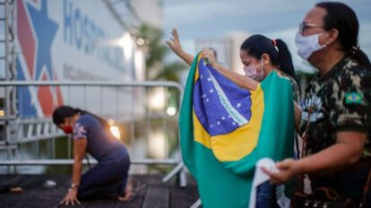 Brasil récord de decesos Covid-19