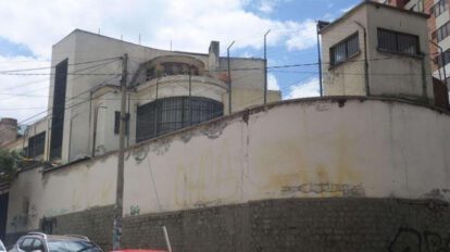Jeanine Añez en el área de aislamiento del penal de Miraflores