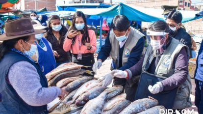 Control de calidad de alimentos en mercados de Oruro