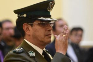 Rodolfo Montero, excomandante de la Policía