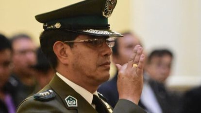 Rodolfo Montero, excomandante de la Policía