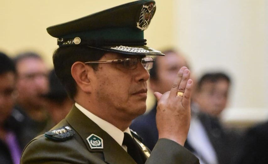 Rodolfo Montero, excomandante de la Policía