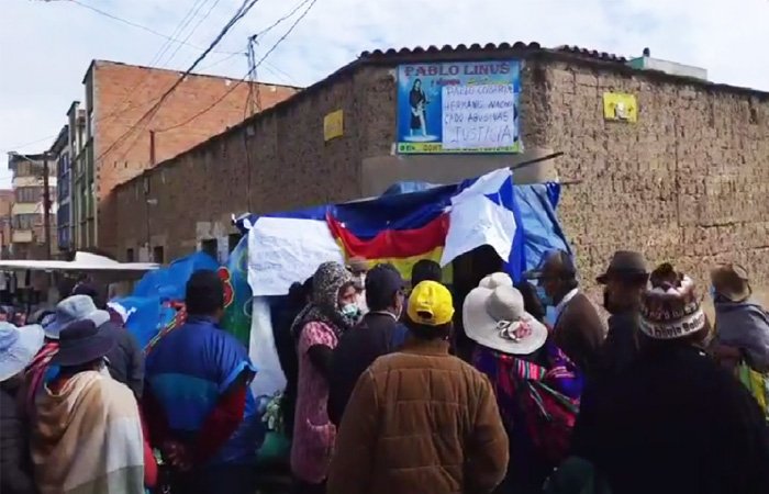 Desalojo en Alto Lima