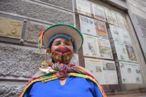 Lidia Patty se presenta ante la Fiscalía por denuncia en su contra