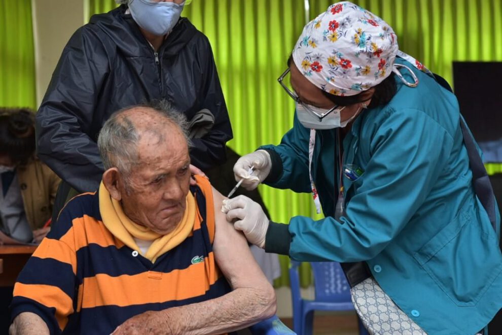 Vacunación contra el Covid-19 en La Paz