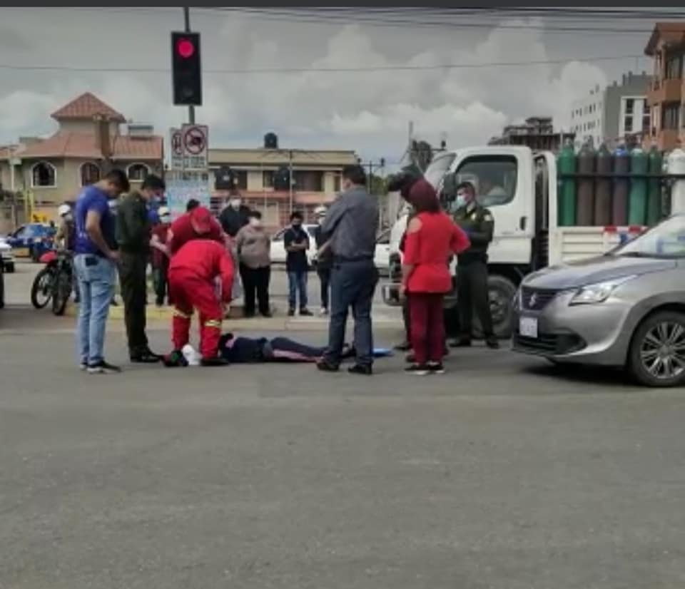 Accidente de tránsito del concejal de la Alianza Súmate