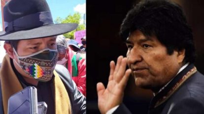 Santos Quispe reto a Evo Morales a un debate público