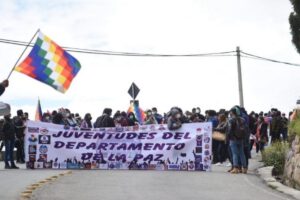Yassir Molina en estado de emergencia por juventudes de La Paz