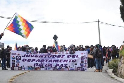 Yassir Molina en estado de emergencia por juventudes de La Paz