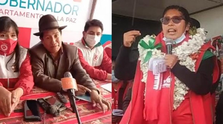 Eva Copa acusa a Rafael Quispe de reunirse con el MAS por el voto nulo