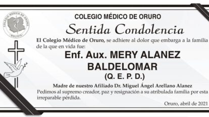 Mery Alanez Baldelomar Q. E. P. D.