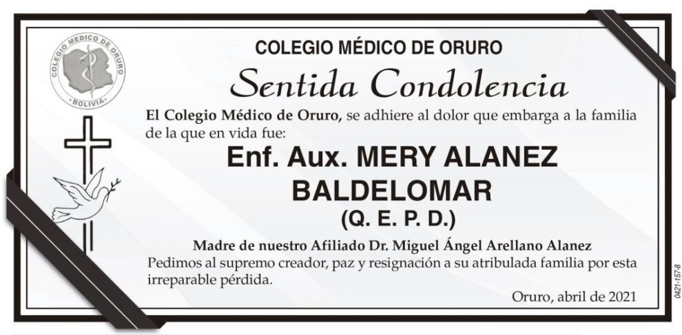 Mery Alanez Baldelomar Q. E. P. D.