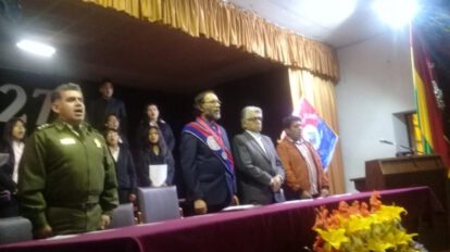 Acto en homenaje al aniversario de la UTO