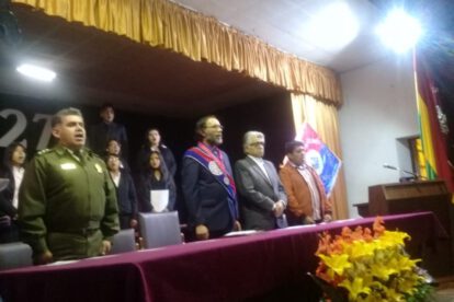 Acto en homenaje al aniversario de la UTO