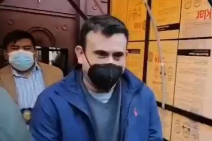 Rodrigo Guzmán asiste al entierro de su padre en Beni