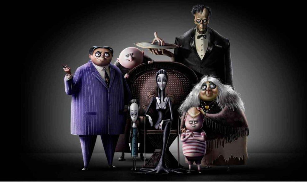 La Familia Addams, una película de culto animada