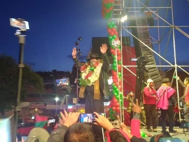 Santos Quispe ganador balotaje en La Paz