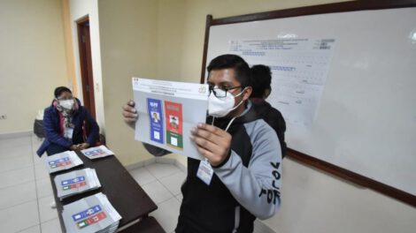Resultados elecciones gobernaciones del MAS en Bolivia