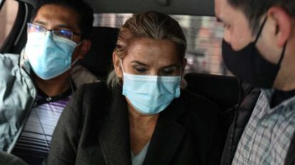 detención de Jeanine Añez