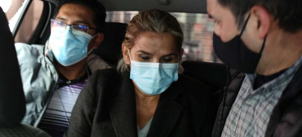 detención de Jeanine Añez